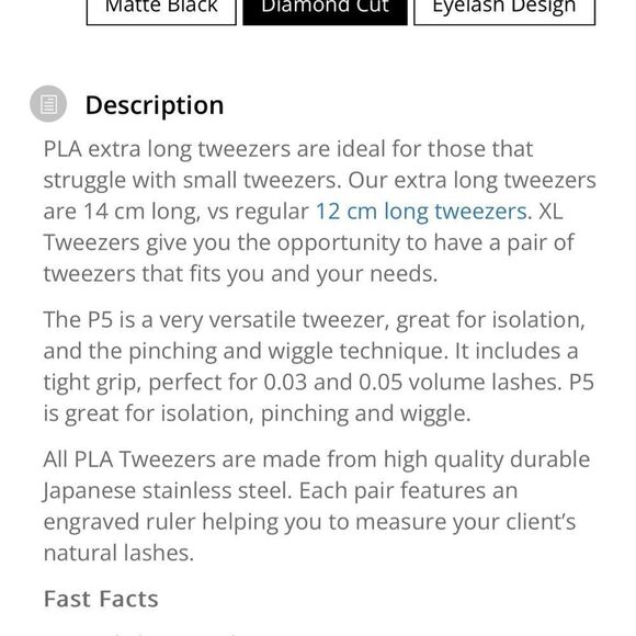 PLA paris lash academy lot, sterilizing tray, case and tweezers - Picture 10 of 11